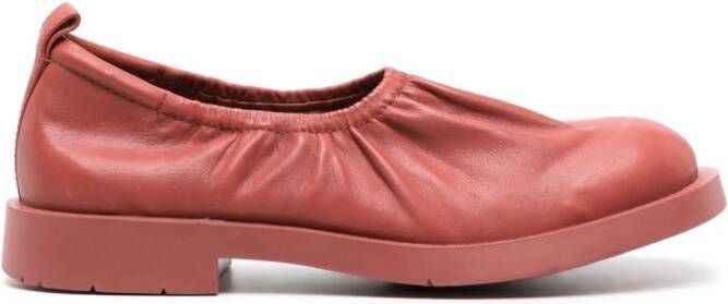 CamperLab Mil 1978 leather loafers Red