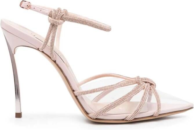 Casadei 100mm Blade C+C pumps Pink