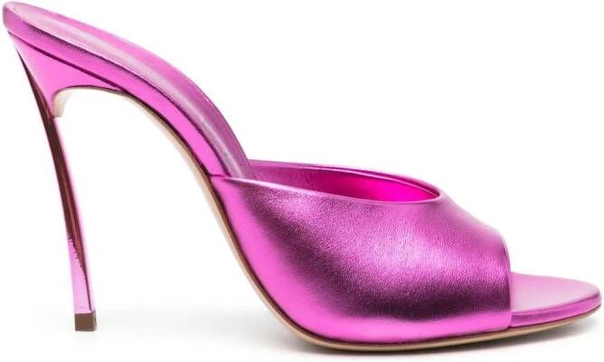 Casadei 100mm Blade Flash sandals Pink