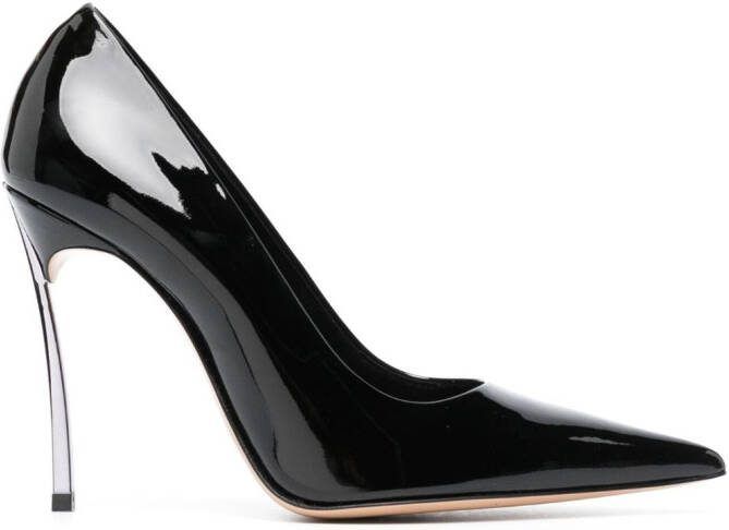 Casadei Superblade 100mm pointed-toe pumps Black