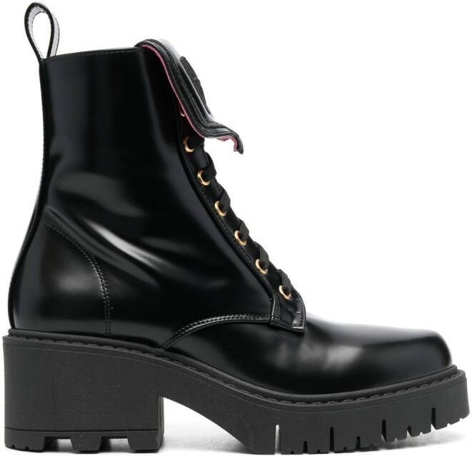 Chiara Ferragni Eyelike 60mm ankle boots Black