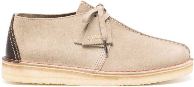 Clarks Originals Desert Trek suede shoes Brown