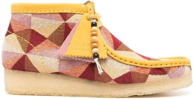 Clarks Originals 35mm Wallabee boots Yellow