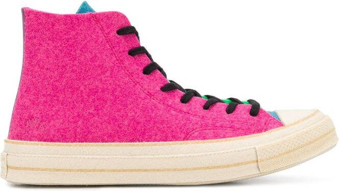 Converse x JW Anderson Chuck Taylor All-Star "Felt" sneakers Orange - Picture 2