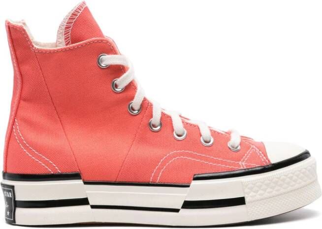 Converse Chuck 70 De Luxe Squared high-top sneakers White - Picture 2