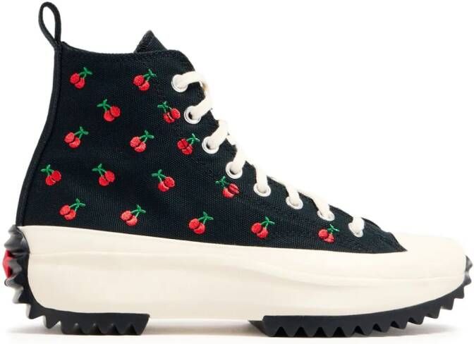 Converse Run Star Hike HI platform-sole high-top sneakers White