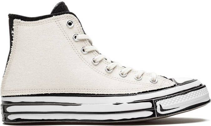 Converse x Joshua Vides Chuck 70 Hi "Multicolor" sneakers White - Picture 2