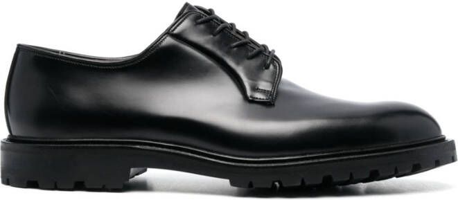 Crockett  Jones lace-up leather derby shoes Black