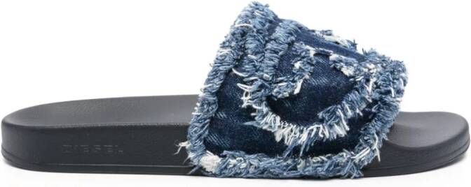 Diesel Sa-Slide D Denim slides Blue