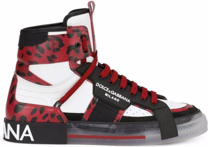 Dolce  Gabbana 2.Zero high-top sneakers Black