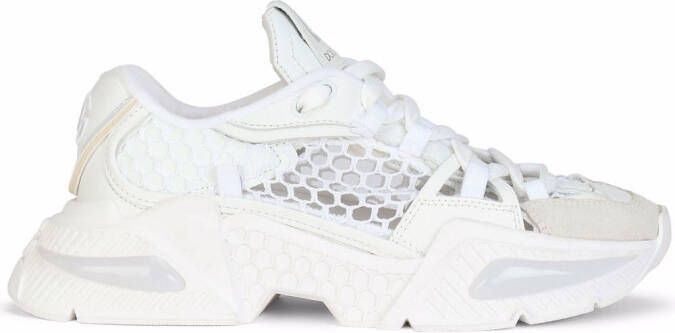Dolce  Gabbana Airmaster panelled sneakers White