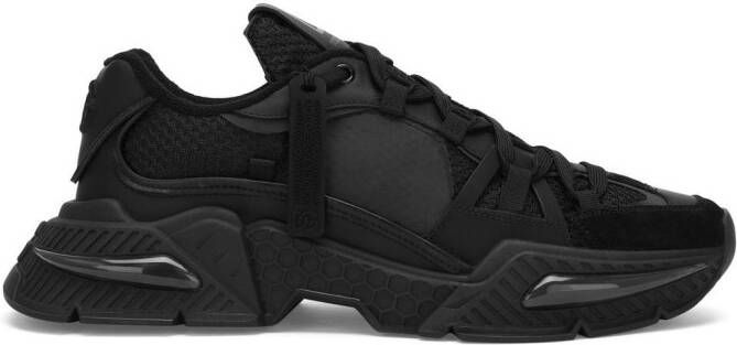 Dolce  Gabbana Airmaster panelled sneakers Black