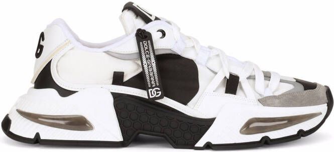 Dolce  Gabbana Airmaster panelled sneakers White