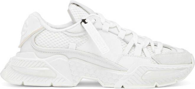 Dolce  Gabbana Airmaster panelled sneakers White