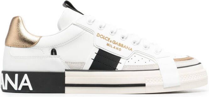 Dolce  Gabbana Custom 2.Zero low-top sneakers White