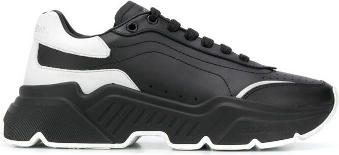 Dolce  Gabbana Daymaster leather sneakers Black