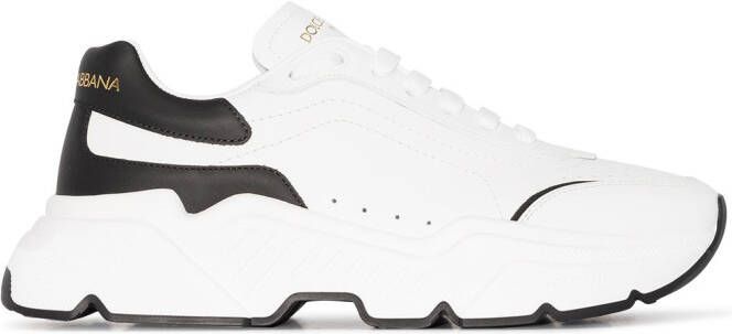 Dolce  Gabbana Daymaster leather sneakers White