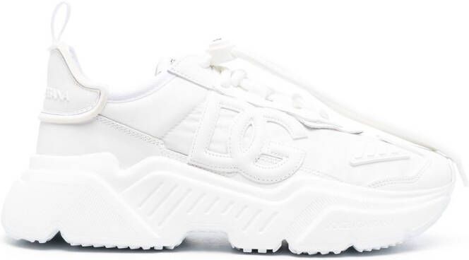 Dolce  Gabbana Daymaster leather sneakers White