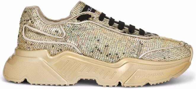 Dolce  Gabbana Daymaster low-top sneakers Gold