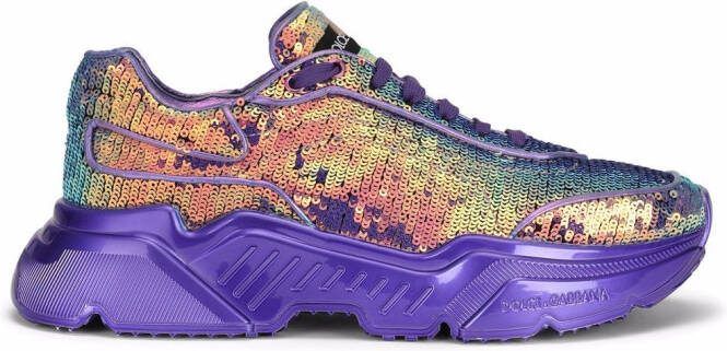 Dolce  Gabbana Daymaster low-top sneakers Purple