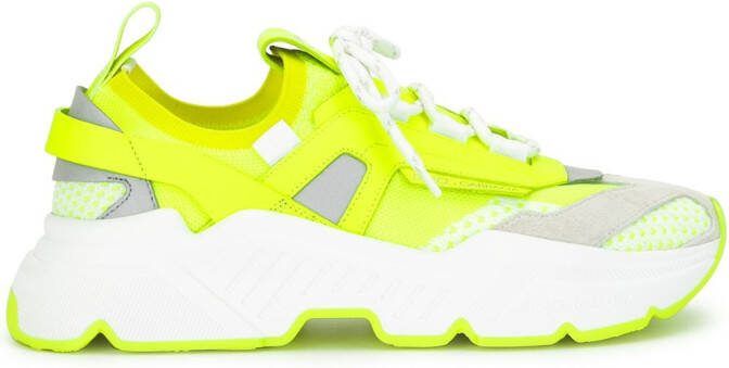 Dolce  Gabbana Daymaster low-top sneakers Yellow