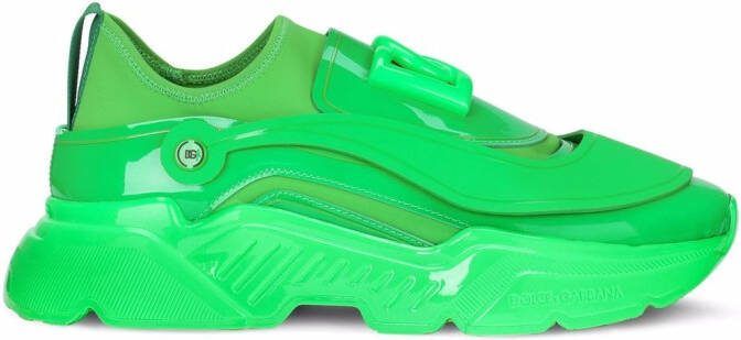 Dolce  Gabbana Daymaster slip-on sneakers Green