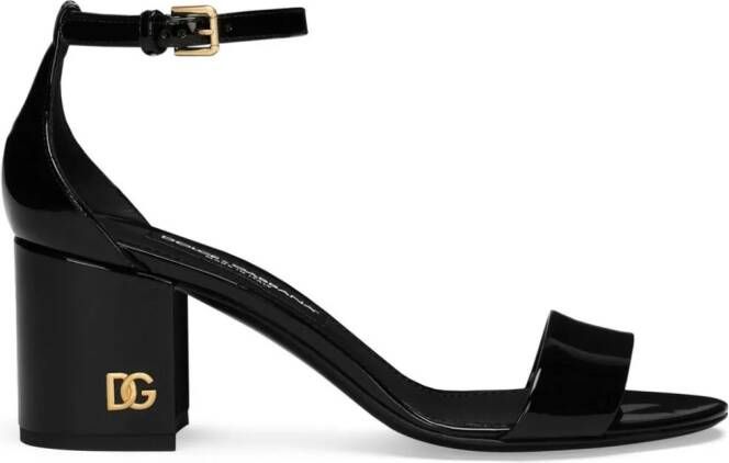 Dolce  Gabbana 60mm Keira sandals Black