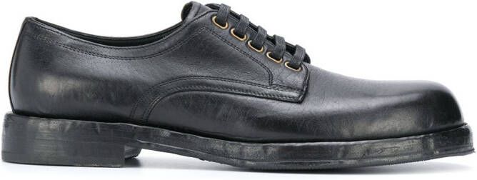 Dolce  Gabbana Horsehide derby shoes Black