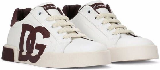 Dolce  Gabbana Kids Portofino Light low-top sneakers White