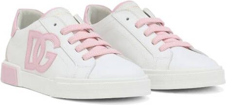 Dolce  Gabbana Kids Portofino low-top sneakers White