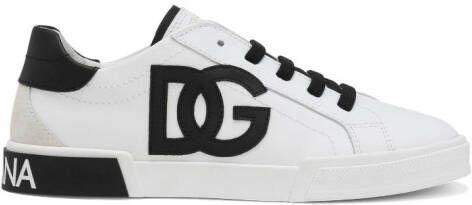Dolce  Gabbana Kids Portofino low-top sneakers White