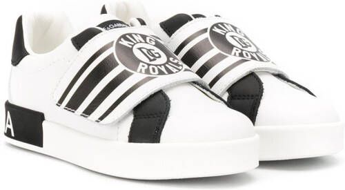 Dolce  Gabbana Kids Royals sneakers White