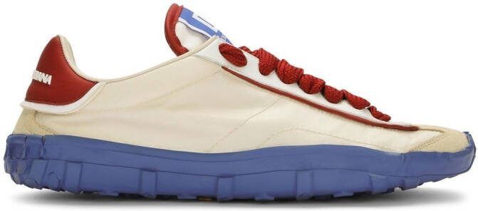 Dolce  Gabbana lace-up low-top sneakers Neutrals
