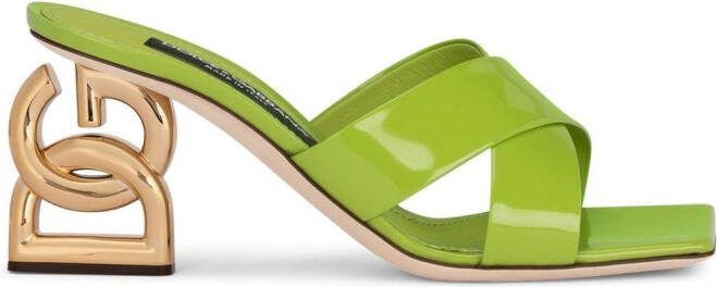 Dolce  Gabbana 75mm 3.5 sandals Green
