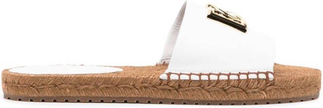 Dolce  Gabbana DG-logo espadrilles White
