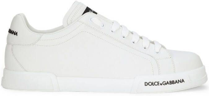 Dolce  Gabbana logo-print low-top sneakers White