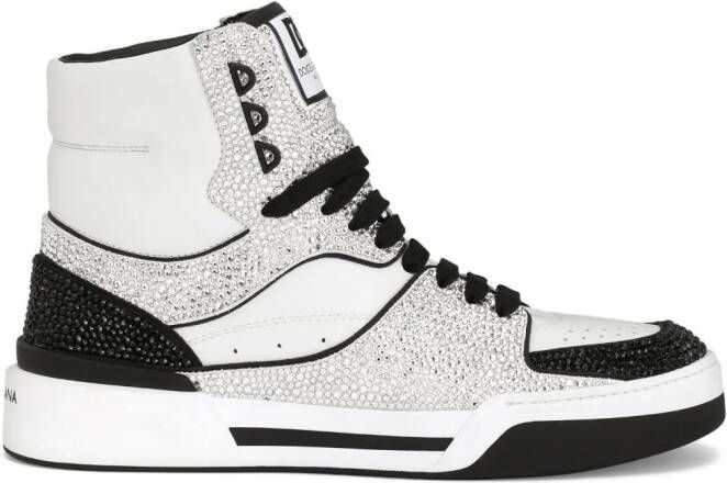 Dolce  Gabbana New Roma high-top sneakers White