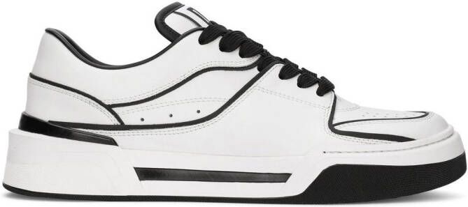 Dolce  Gabbana New Roma leather sneakers White