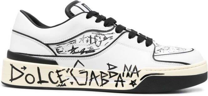 Dolce  Gabbana New Roma low-top sneakers White