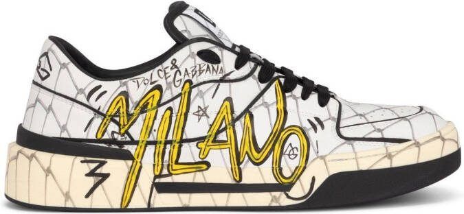 Dolce  Gabbana New Roma low-top sneakers White