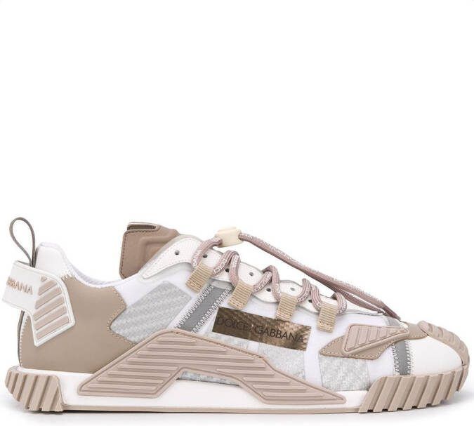 Dolce  Gabbana NS1 panelled sneakers Neutrals