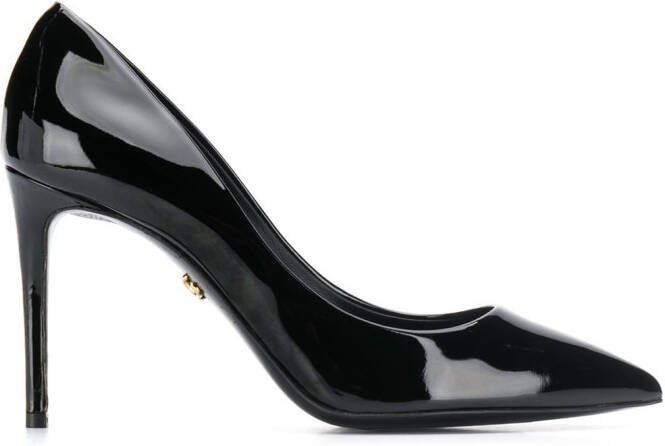 Dolce  Gabbana 90mm patent leather pumps Black