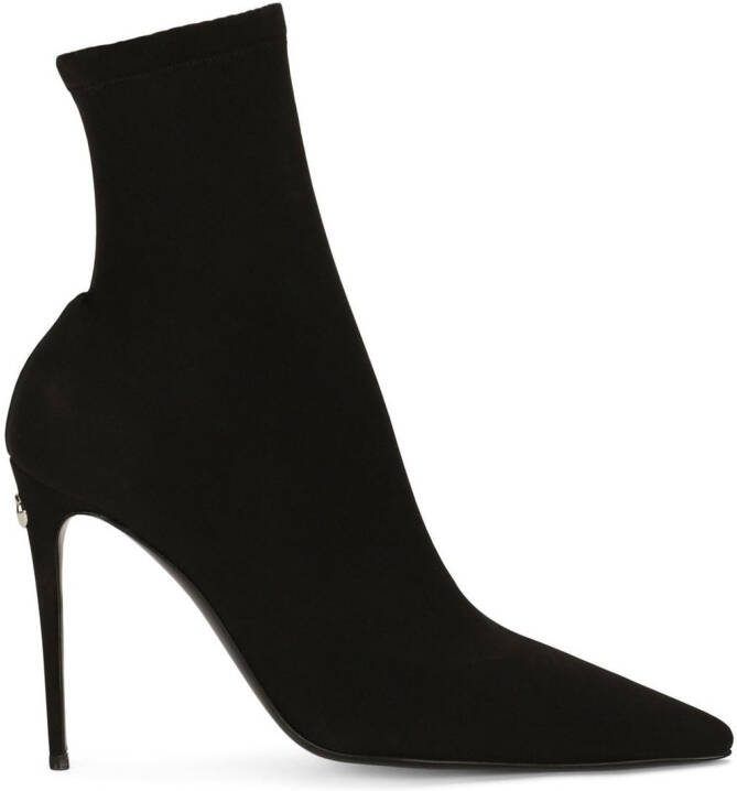 Dolce  Gabbana KIM DOLCEGABBANA sock ankle boots Black