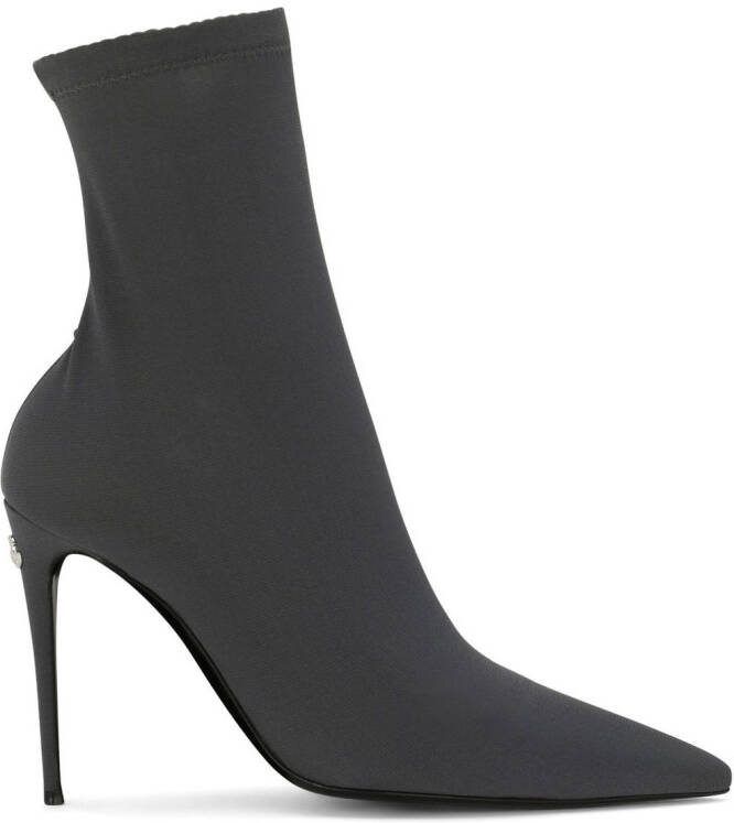 Dolce  Gabbana KIM DOLCEGABBANA sock ankle boots Grey