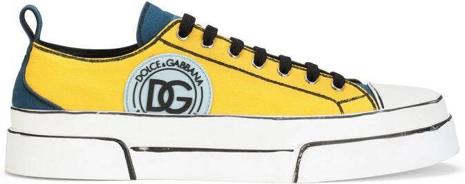 Dolce  Gabbana Portofino Light colour-block sneakers White