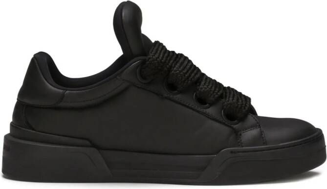 Dolce  Gabbana Portofino low-top sneakers Black