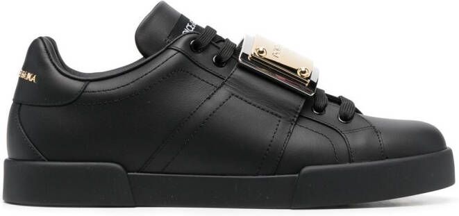 Dolce  Gabbana Portofino low-top sneakers Black
