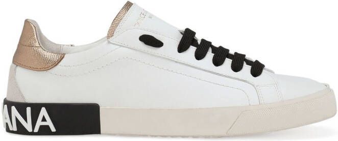 Dolce  Gabbana Portofino low-top sneakers White