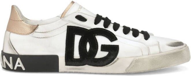 Dolce  Gabbana Portofino low-top sneakers White