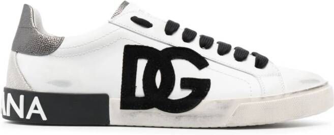 Dolce  Gabbana Portofino low-top sneakers White